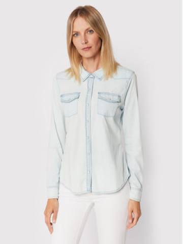 Guess Джинсова сорочка W2GH75 D4NA0 Голубий Regular Fit Guess Джинсова сорочка W2GH75 D4NA0 Голубий Regular Fit