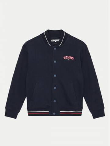Tommy Hilfiger Куртка бомбер Varsity KS0KS00570 Cиній Regular Fit Tommy Hilfiger Куртка бомбер Varsity KS0KS00570 Cиній Regular Fit