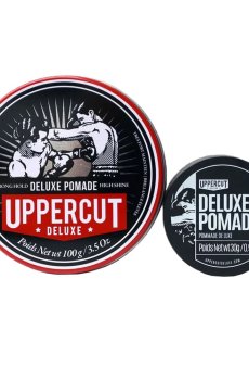 Мужской набор для укладки волос Uppercut Deluxe Tin & Midi Duo (помада, 30 г + помада, 100 г)