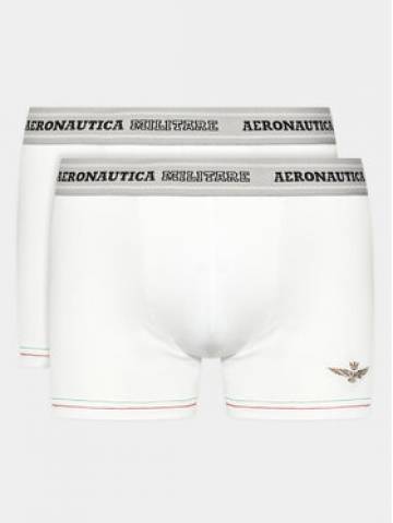 Aeronautica Militare Набір з 2 пар боксерів AM1UBX003 Білий Aeronautica Militare Набір з 2 пар боксерів AM1UBX003 Білий