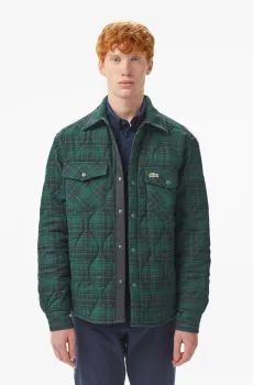 Мужская зеленая рубашка-пальто Зеленый 43 Lacoste CH2626132