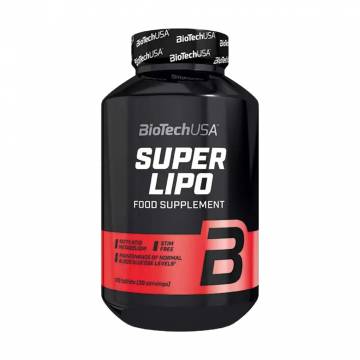 Жиросжигатель BioTech USA Super Lipo, 120 таблеток Жиросжигатель BioTech USA Super Lipo, 120 таблеток