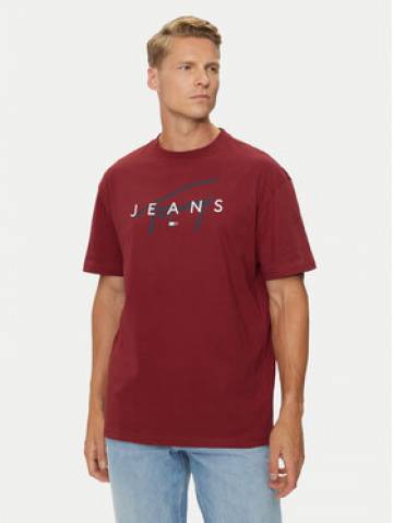 Tommy Jeans Футболка Signature Twist DM0DM19683 Червоний Regular Fit Tommy Jeans Футболка Signature Twist DM0DM19683 Червоний Regular Fit