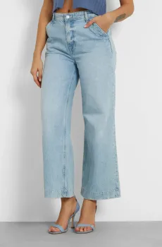 Женские голубые джинсы Голубой 27 Guess W4GA77.D5B66;SEAD