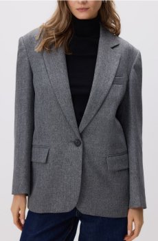 Reserved - Однобортний блейзер - темно-сірий - 309GF-90M