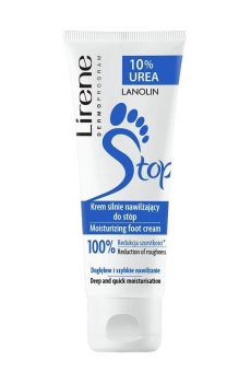 Крем для ног Lirene Dermo Program 10% Urea Moisturizing Foot Cream из 10% мочевины, 75 мл