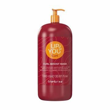 Маска Inebrya Up To You Сurl Boost Mask для вьющихся, волнистых и химически завитых волос, 1 л Маска Inebrya Up To You Сurl Boost Mask для вьющихся, волнистых и химически завитых волос, 1 л