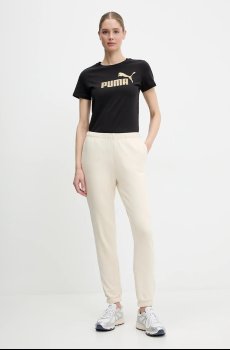 Хлопковая футболка Puma