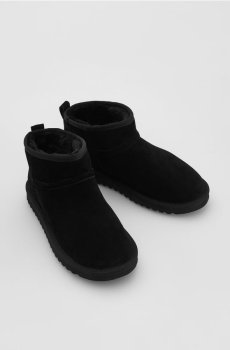 Reserved - Замшеві зимові чоботи - чорний - 533FF-99X