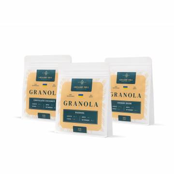 Смачний набір Gregory Set Chocolate, Banana & Cherry, 750 г Смачний набір Gregory Set Chocolate, Banana & Cherry, 750 г