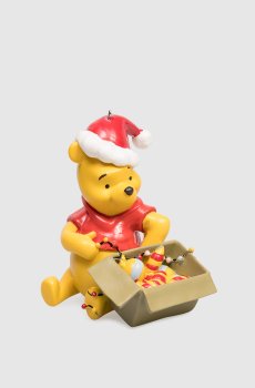 Елочное украшение Winnie Pooh with Santa Hat