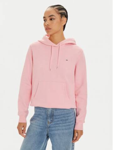 Tommy Jeans Світшот DW0DW19958 Рожевий Regular Fit Tommy Jeans Світшот DW0DW19958 Рожевий Regular Fit