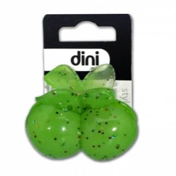 Заколка-крабик для волос Dini Kids Вишенка с блестками, 1 шт (PZ-093) Заколка-крабик для волос Dini Kids Вишенка с блестками, 1 шт (PZ-093)