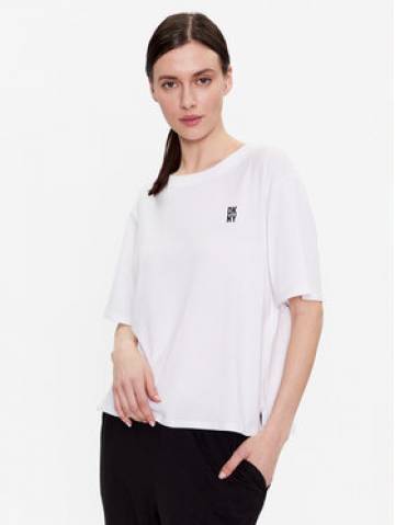 DKNY Сорочка-піжама YI2422635 Білий Loose Fit DKNY Сорочка-піжама YI2422635 Білий Loose Fit