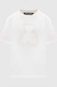 Футболка Spray Bear цвета айвори