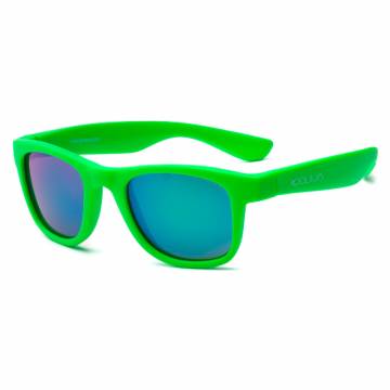 Сонцезахисні окуляри Koolsun Wave неоново-зелені до 5 років (KS-WANG001) Сонцезахисні окуляри Koolsun Wave неоново-зелені до 5 років (KS-WANG001)