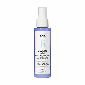 Спрей Yope Blonde My Hair Illuminating Mist Amethyst для светлых и осветленных волос, 100 мл Спрей Yope Blonde My Hair Illuminating Mist Amethyst для светлых и осветленных волос, 100 мл