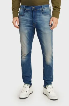 Мужские синие джинсы D-Staq 3D Skinny Синий 34-32 G-Star RAW D05385,8968