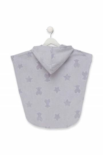 Детский халат Tous цвет серый