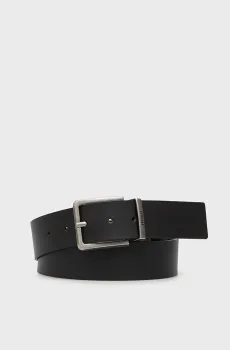 Мужской кожаный двусторонний ремень Разноцветный 90 HUGO 50558786;002