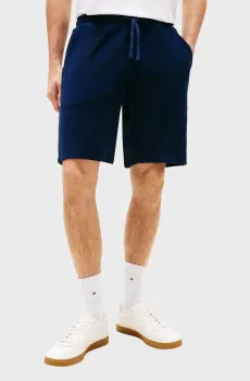 Мужские темно-синие шорты TOWELLING Синий S Tommy Hilfiger MW0MW42880