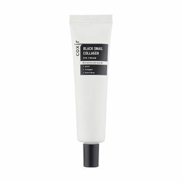Антивозрастной крем для кожи вокруг глаз Coxir Black Snail Collagen Eye Cream, 30 мл Антивозрастной крем для кожи вокруг глаз Coxir Black Snail Collagen Eye Cream, 30 мл