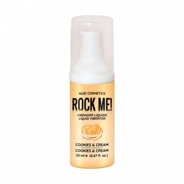 Жидкий вибратор Nuei Rock Me! Liquid Vibrator, Cookies & Cream, 20 мл Жидкий вибратор Nuei Rock Me! Liquid Vibrator, Cookies & Cream, 20 мл