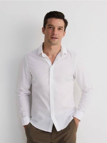 Reserved - MEN`S SHIRT - білий - 7940H-00X Reserved - MEN`S SHIRT - білий - 7940H-00X