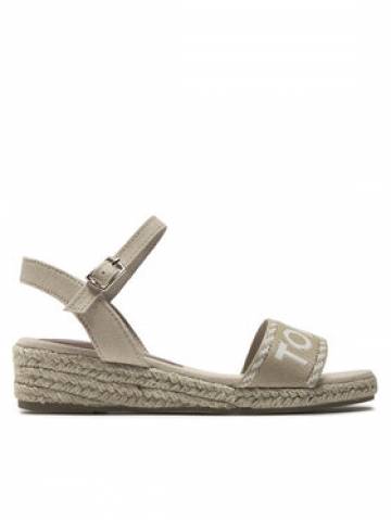 Tommy Hilfiger Еспадрильї Rope Wedge Sandal T3A7-33287-0890 M Бежевий Tommy Hilfiger Еспадрильї Rope Wedge Sandal T3A7-33287-0890 M Бежевий