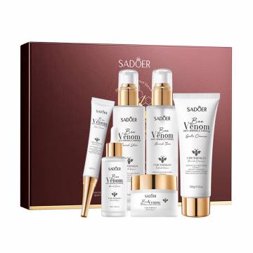 Набор для лица Sadoer Bee Venom Anti-Wrinkle Firming Nourishing Six-Piece Set, 6 продуктов Набор для лица Sadoer Bee Venom Anti-Wrinkle Firming Nourishing Six-Piece Set, 6 продуктов