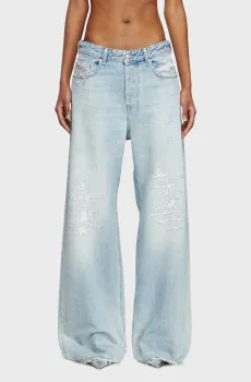 Женские голубые джинсы PANTALONI Голубой 28-32 Diesel A06925 09M53