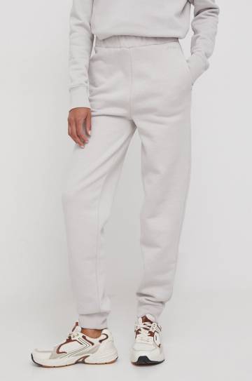 Спортивные штаны Calvin Klein цвет серый однотонные Спортивные штаны Calvin Klein цвет серый однотонные