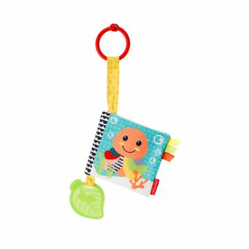 Игрушка книжка-прорезыватель Infantino Animal Crinkle Book, с рождения (315201) Игрушка книжка-прорезыватель Infantino Animal Crinkle Book, с рождения (315201)