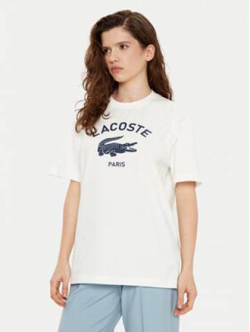 Lacoste Футболка TH2733 Écru Regular Fit Lacoste Футболка TH2733 Écru Regular Fit