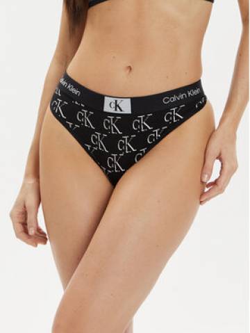 Calvin Klein Underwear Стрінги 000QF7221E Чорний Calvin Klein Underwear Стрінги 000QF7221E Чорний