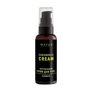 Натуральный крем для рук Mayur Hand Cream Карамболь, 50 мл Натуральный крем для рук Mayur Hand Cream Карамболь, 50 мл
