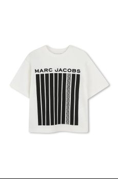 Детская хлопковая футболка Marc Jacobs