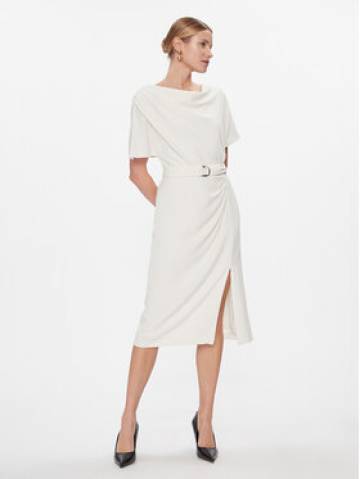 DKNY Повсякденна сукня DD3J233A Écru Regular Fit DKNY Повсякденна сукня DD3J233A Écru Regular Fit