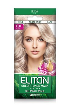 Тонирующая маска для волос Elitan Color Toner Mask 9.38 Ванильный блонд, 30 мл