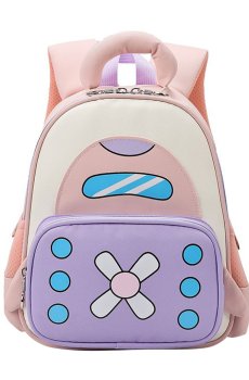 Детский рюкзак Jun Bags Космический корабль, фиолетово-розовый,25*26*16 см (25IMS019GRL)