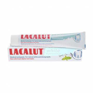 Зубная паста Lacalut White Alpenminze, 75 мл Зубная паста Lacalut White Alpenminze, 75 мл
