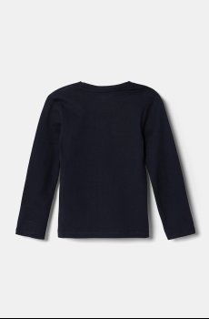 Хлопковый детский лонгслив Guess