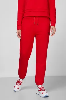 Женские красные спортивные брюки Красный S HUGO 50455983;693