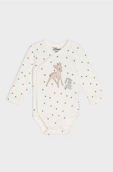 Бавовняне боді Bambi - кремовий
