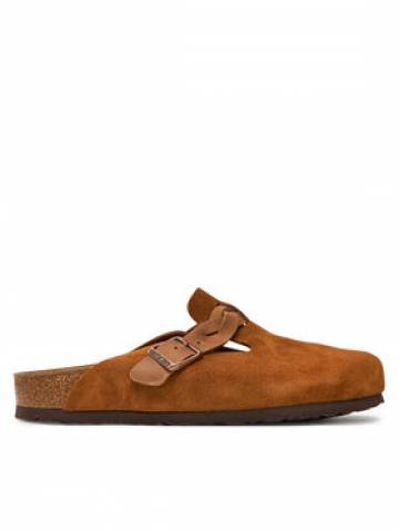 Birkenstock Шльопанці Boston Braided Leoi 1026713 Коричневий Birkenstock Шльопанці Boston Braided Leoi 1026713 Коричневий