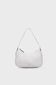 Женская белая сумка CK REFINE SHOULDER BAG_BRAID Белый ONESIZE Calvin Klein K60K612132