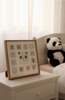 Рамка для фотографій Мій перший рік - сірий