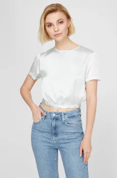 Женский мятный топ Ментоловый M Tally Weijl SWSPESHARA