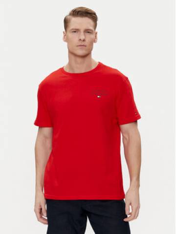 Tommy Hilfiger Футболка UM0UM02916 Червоний Regular Fit