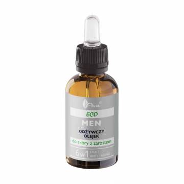 Питательное масло для бороды 6 в 1 AVA Laboratorium Eco Men Beard Oil, 30 мл Питательное масло для бороды 6 в 1 AVA Laboratorium Eco Men Beard Oil, 30 мл